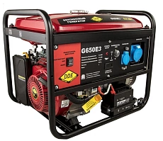 Бензиновый генератор DDE G650E3